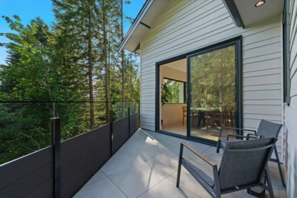 Aerial View of 5663 Westport Road, West Vancouver, BC