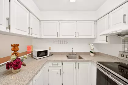 Kitchen Island Photo of 102 8460 Ackroyd Road, Richmond, BC