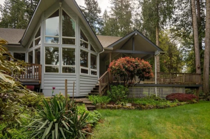 Backyard Photo of 1154 Flume Road, Roberts Creek, BC