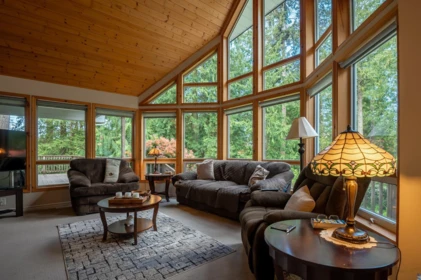 Basement Recreation Room Photo of 1154 Flume Road, Roberts Creek, BC
