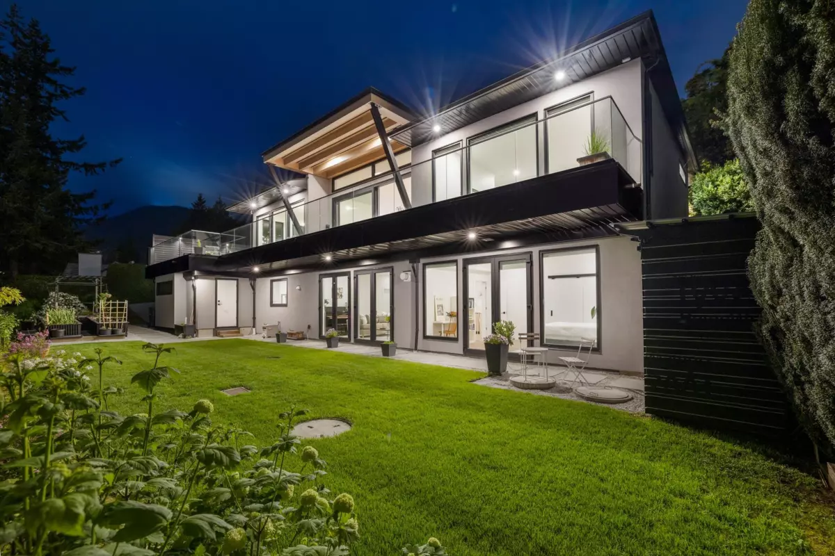 Exterior Rear Photo of 255 Sandringham Crescent, North Vancouver, BC