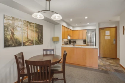 Kitchen Island Photo of 217 2050 Lake Placid Road, Whistler, BC
