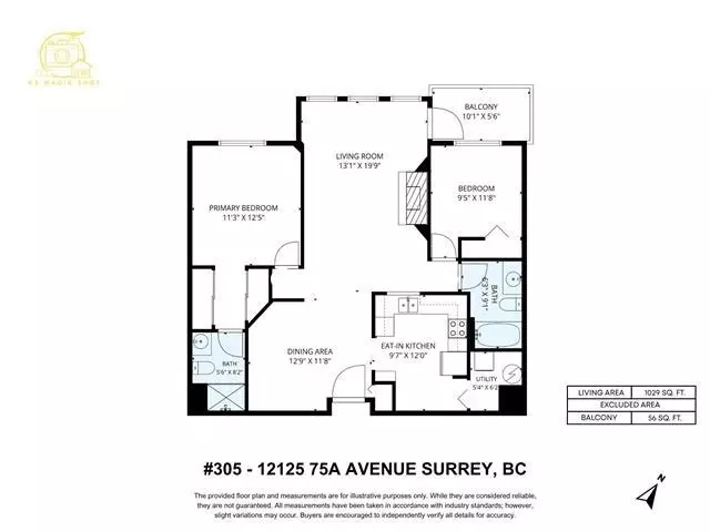 Exterior Rear Photo of 305 12125 75a Avenue, Surrey, BC