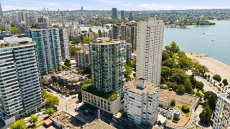 Outdoor Patio Photo of 805 1221 Bidwell Street, Vancouver, BC