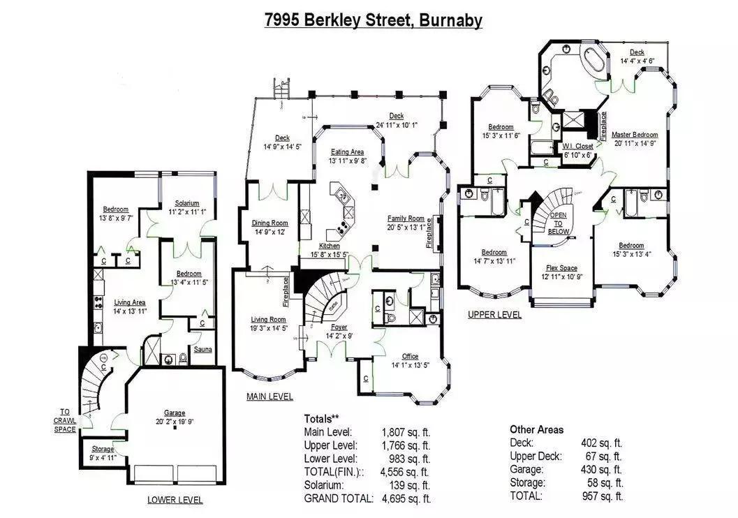 Exterior Rear Photo of 7995 Berkley Street, Burnaby, BC