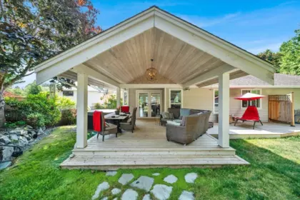 Aerial View of 16063 8 Avenue, Surrey, BC