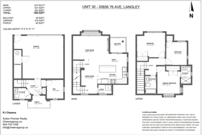 Garage Interior Photo of 30 20856 76 Avenue, Langley, BC
