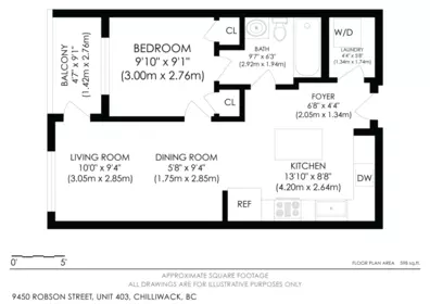 Swimming Pool Photo of 403 9450 Robson Street, Chilliwack, BC