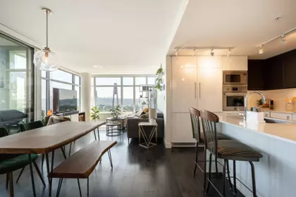 Breakfast Nook Photo of 802 188 Agnes Street, New Westminster, BC
