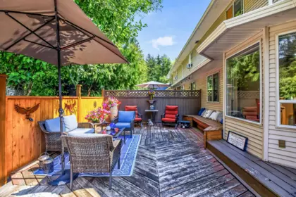 Backyard Photo of 33 22900 126 Avenue, Maple Ridge, BC
