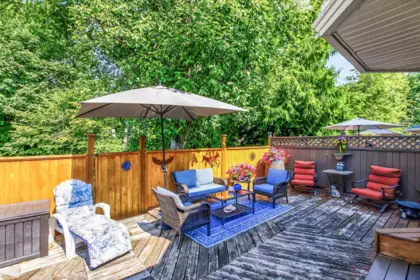 Outdoor Deck Photo of 33 22900 126 Avenue, Maple Ridge, BC