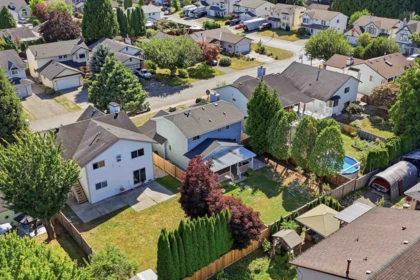 Aerial View of 23423 Sandpiper Avenue, Maple Ridge, BC