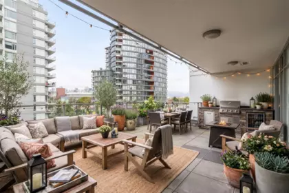 Exterior Rear Photo of 503 110 Switchmen Street, Vancouver, BC