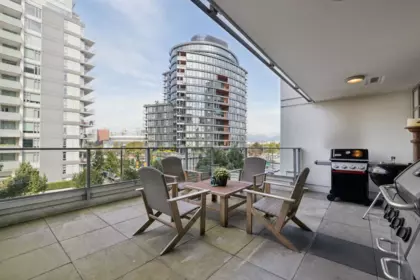 Living Room Photo of 503 110 Switchmen Street, Vancouver, BC