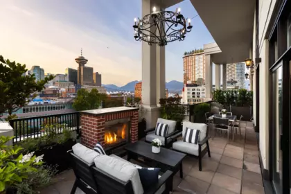 Living Room Photo of PH701 531 Beatty Street, Vancouver, BC