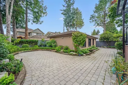 Aerial View of 1112 W 38th Avenue, Vancouver, BC