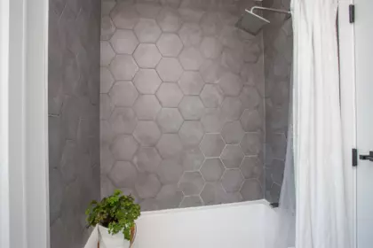 Guest Bathroom Photo of 2 1152 Comox Street, Vancouver, BC