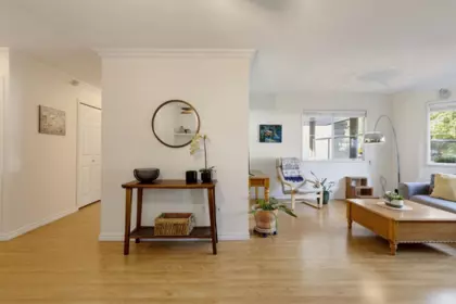 Living Room Photo of 103 1644 Mcguire Avenue, North Vancouver, BC