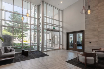 Entry Foyer Photo of 602 200 Nelson's Crescent, New Westminster, BC