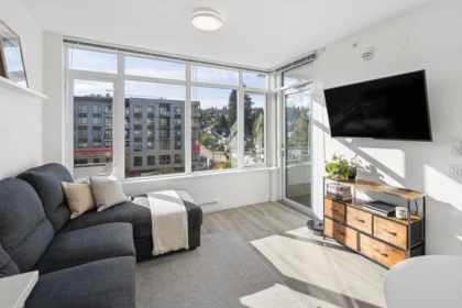 Living Room Photo of 602 200 Nelson's Crescent, New Westminster, BC