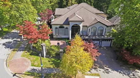 Exterior Rear Photo of 3339 Plateau Boulevard, Coquitlam, BC
