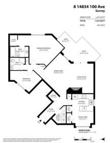 Entry Foyer Photo of 8 14834 100 Avenue, Surrey, BC