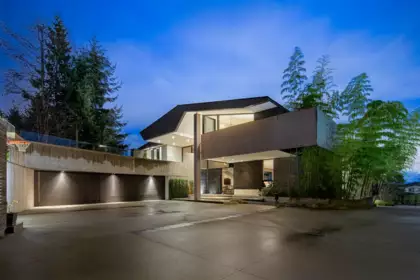 Exterior Rear Photo of 1071 Groveland Road, West Vancouver, BC