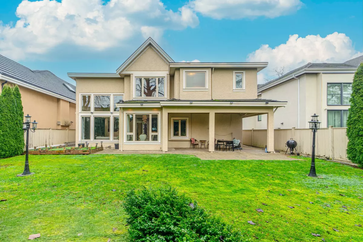 Aerial View of 6680 Maple Road, Richmond, BC