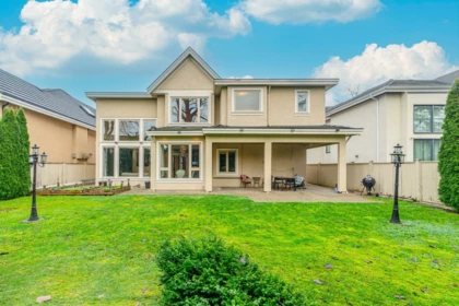 Aerial View of 6680 Maple Road, Richmond, BC