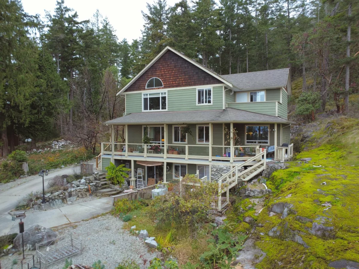 Exterior Rear Photo of 4177 Johnston Heights Drive, Garden Bay, BC