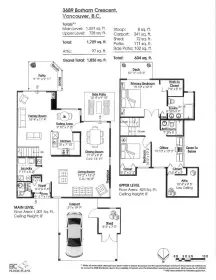 3689 Borham Crescent, Vancouver, BC, Vancouver — Townhouse for sale