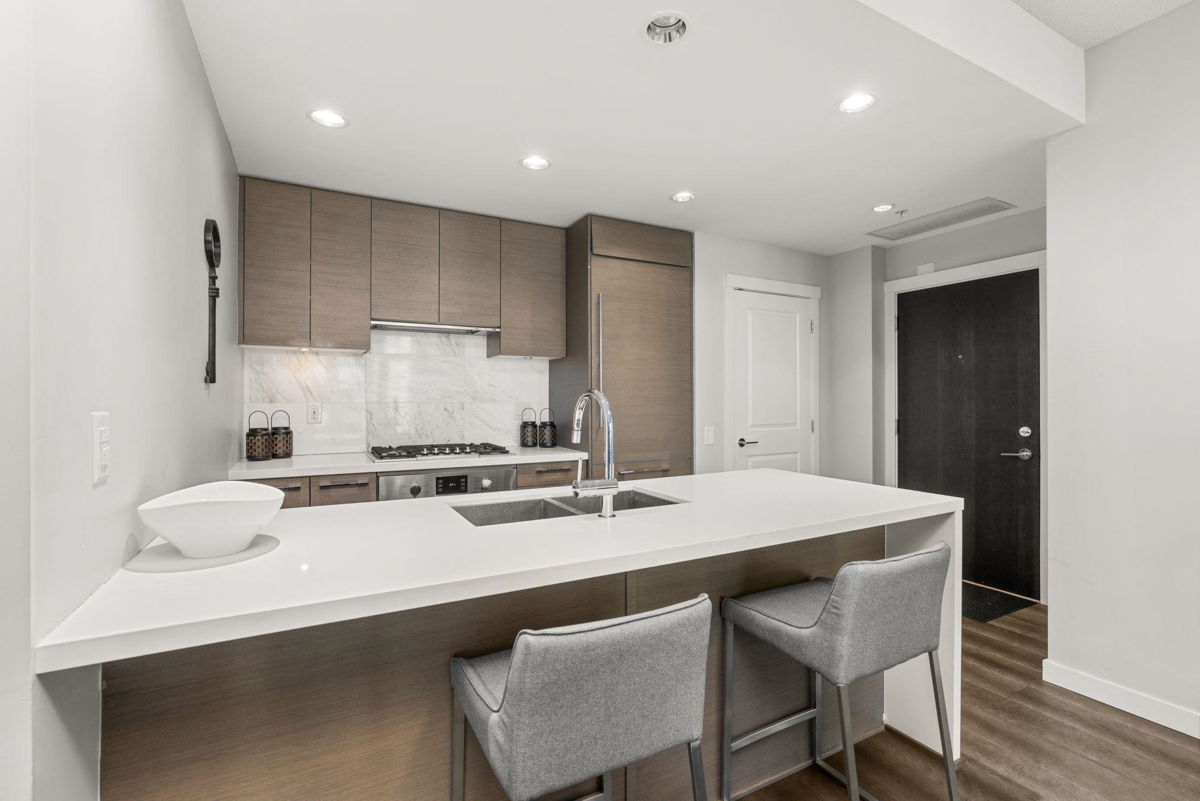 Kitchen Island Photo of 606 5628 Birney Avenue, Vancouver, BC