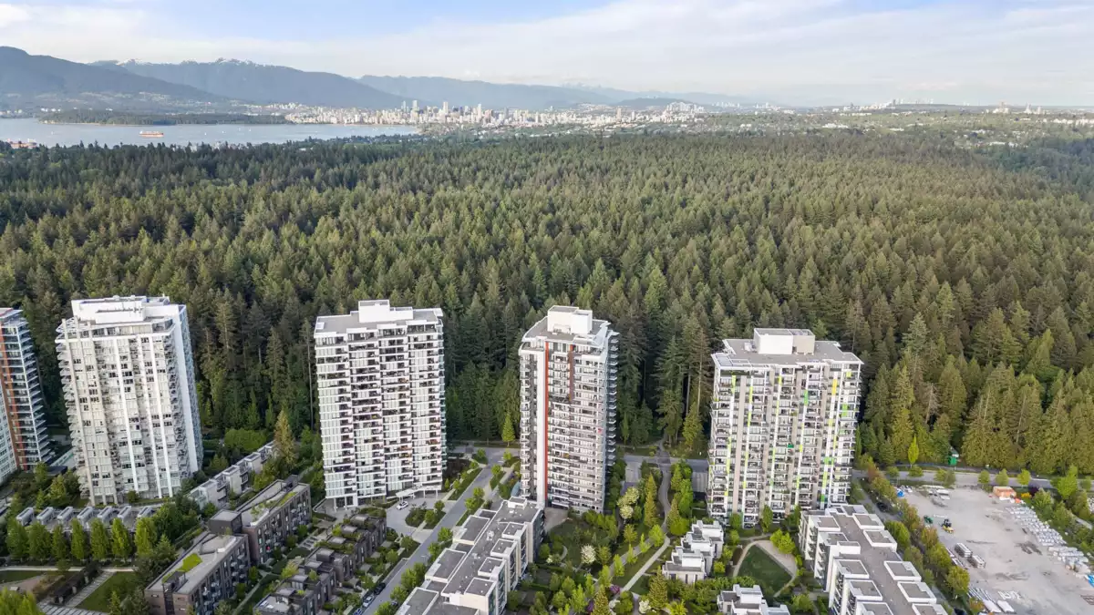 Outdoor Deck Photo of 606 5628 Birney Avenue, Vancouver, BC