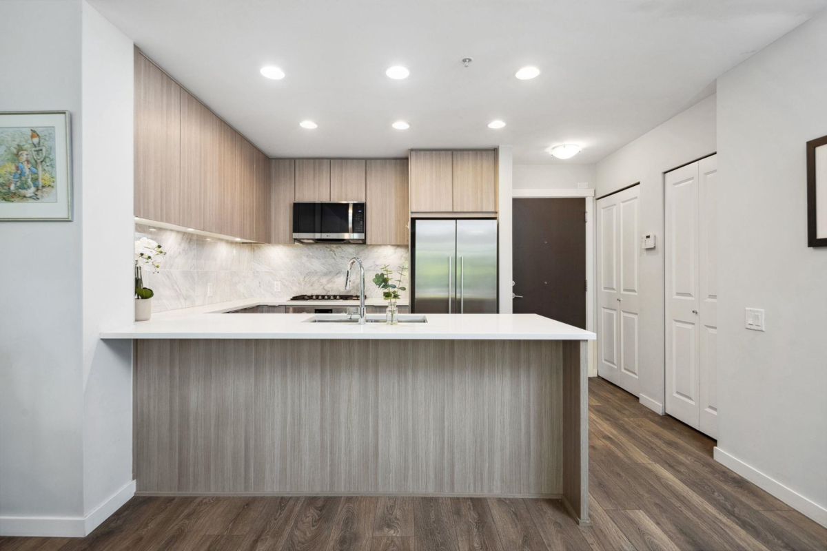 Exterior Rear Photo of 104 3289 Riverwalk Avenue, Vancouver, BC