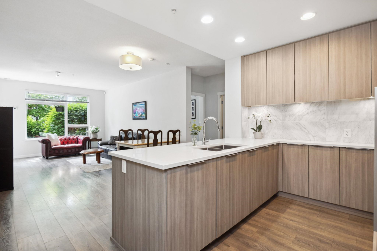 Family Room Photo of 104 3289 Riverwalk Avenue, Vancouver, BC