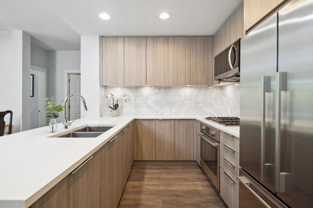 Living Room Photo of 104 3289 Riverwalk Avenue, Vancouver, BC