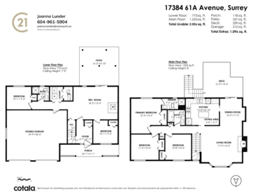 17384 61a Avenue, Surrey, BC, Surrey — Single Family Residence for sale