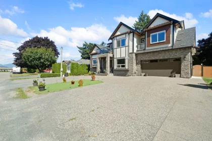 Exterior Rear Photo of 1 7532 Melville Street, Chilliwack, BC