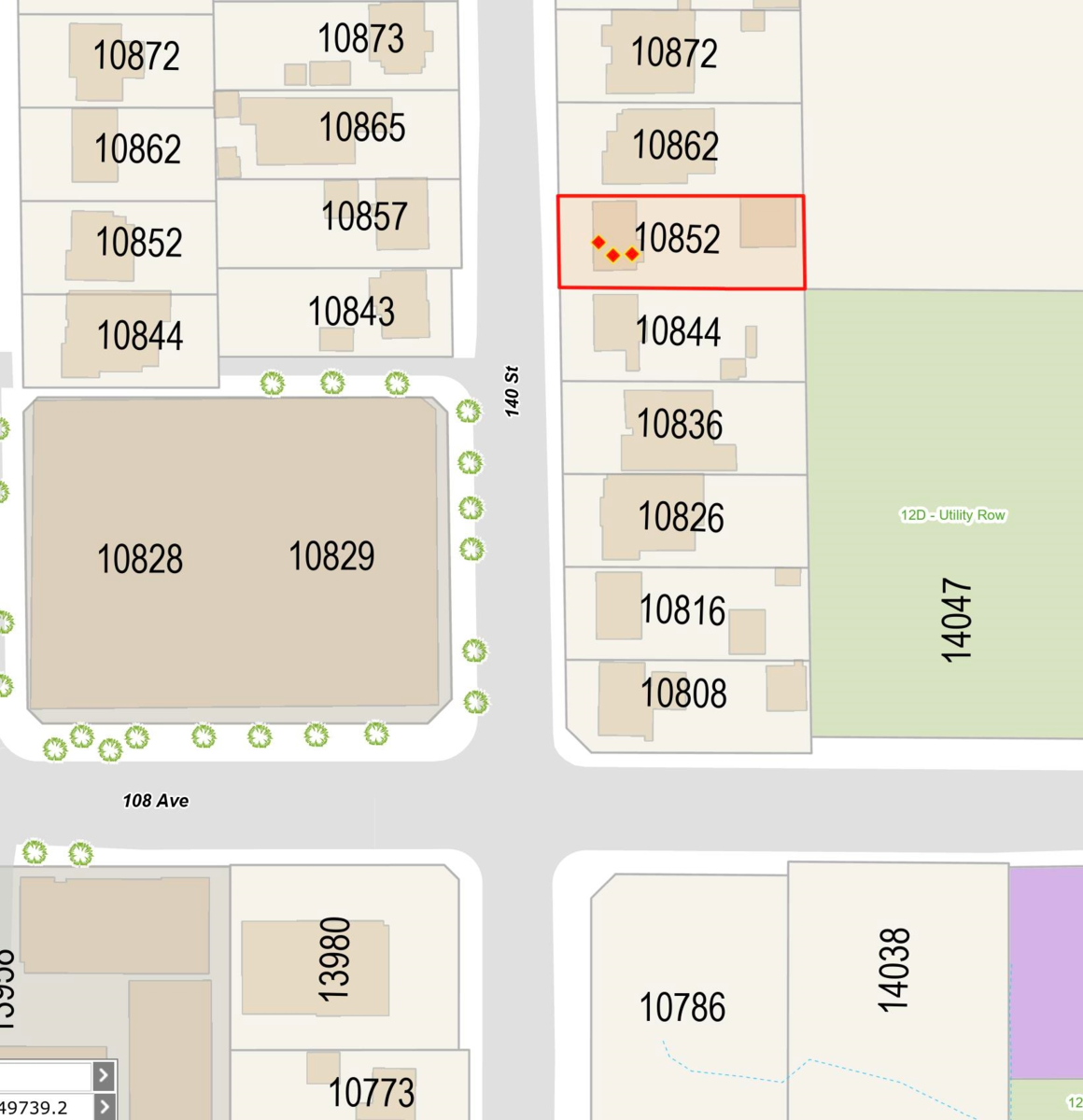 Dining Area Photo of 10852 140 Street, Surrey, BC