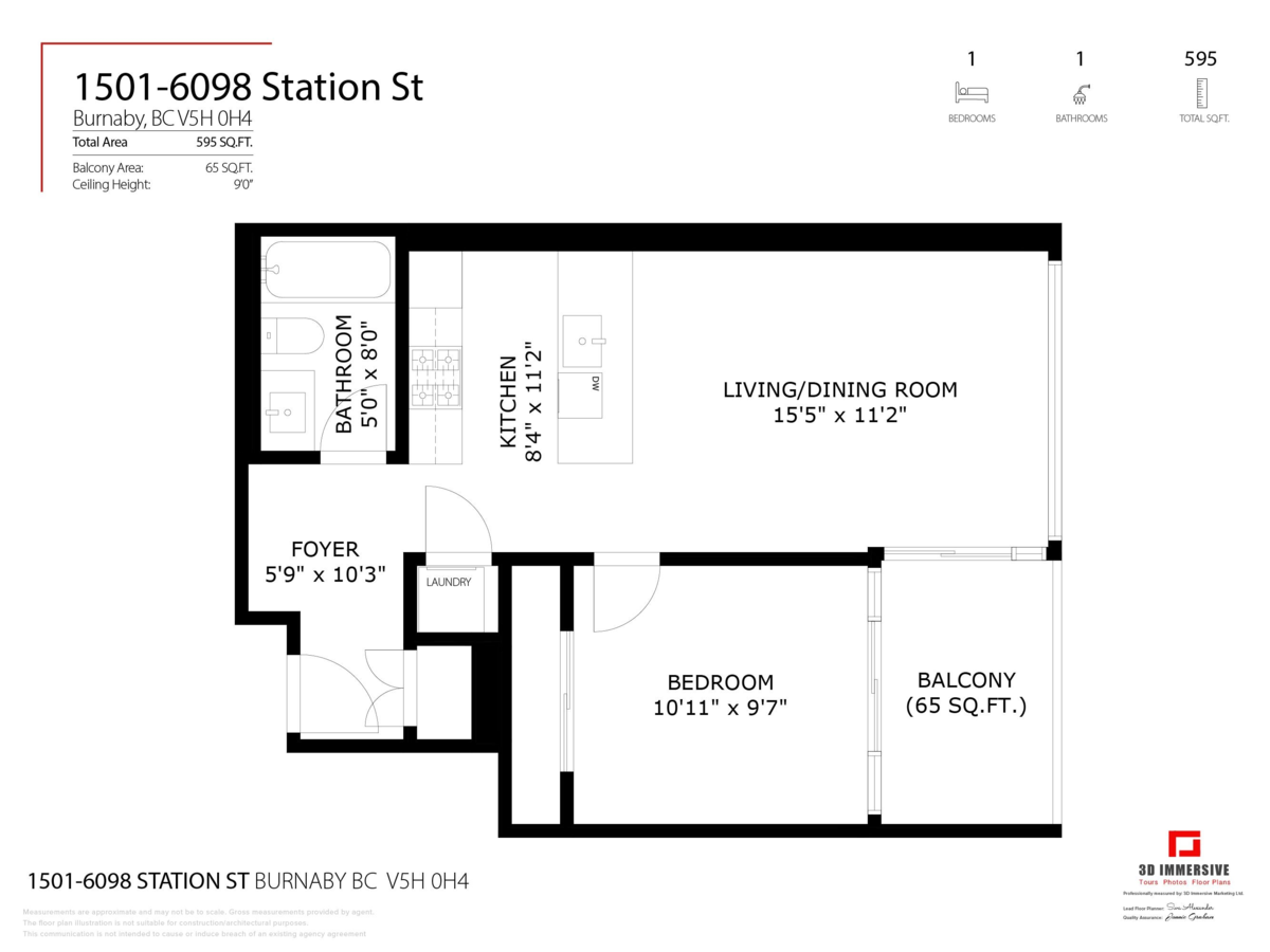 Backyard Photo of 1501 6098 Station Street, Burnaby, BC