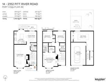 14 2352 Pitt River Road, Port Coquitlam, BC, Port Coquitlam — Townhouse for sale