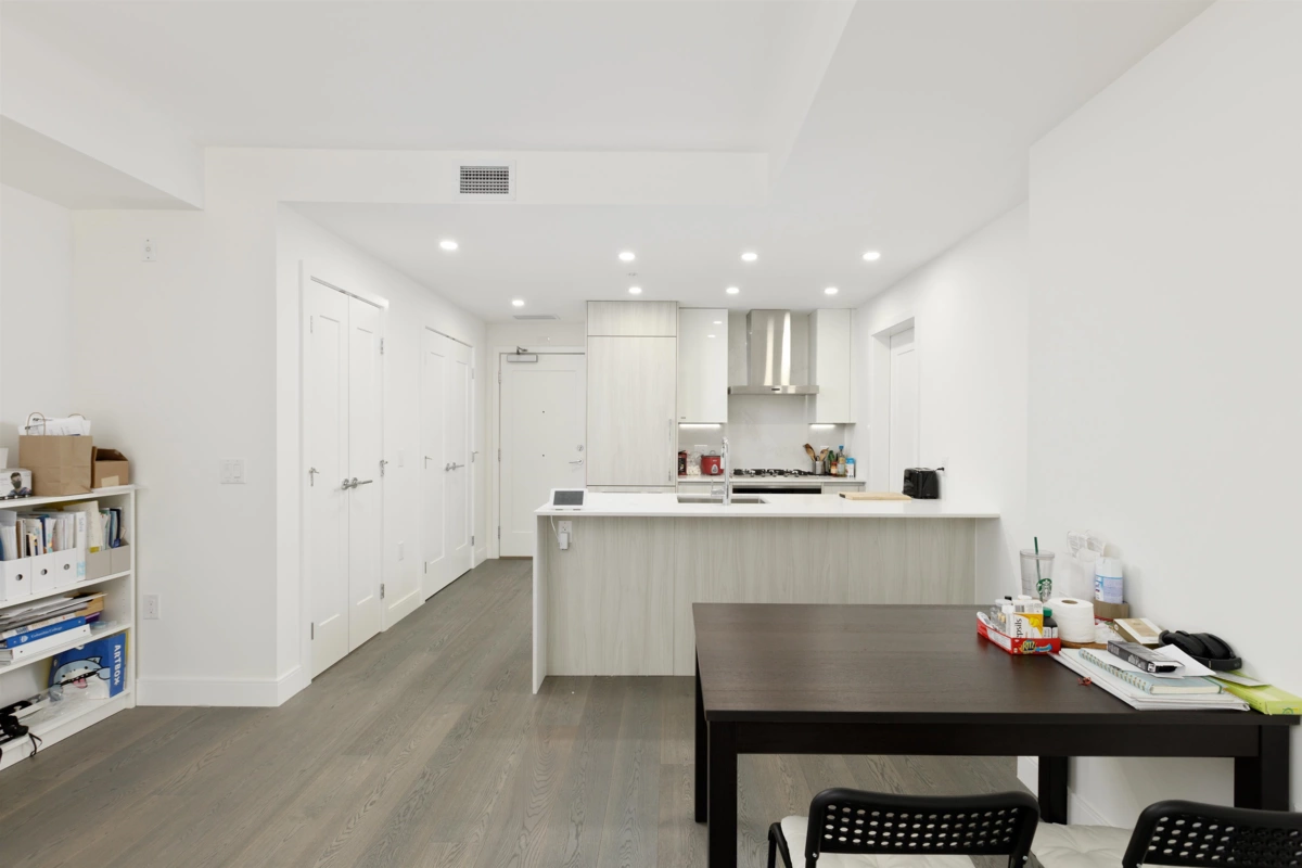 Dining Area Photo of 205 488 W 58th Avenue, Vancouver, BC