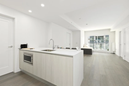 Kitchen Island Photo of 205 488 W 58th Avenue, Vancouver, BC