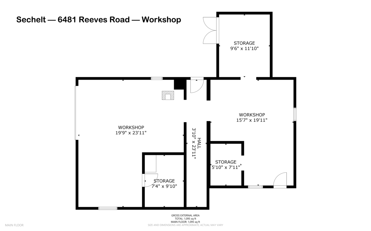 Playground / Recreational Area Near 6481 Reeves Road, Sechelt, BC