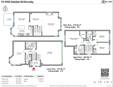 19 5950 Oakdale Road, Burnaby, BC, Burnaby — Townhouse for sale