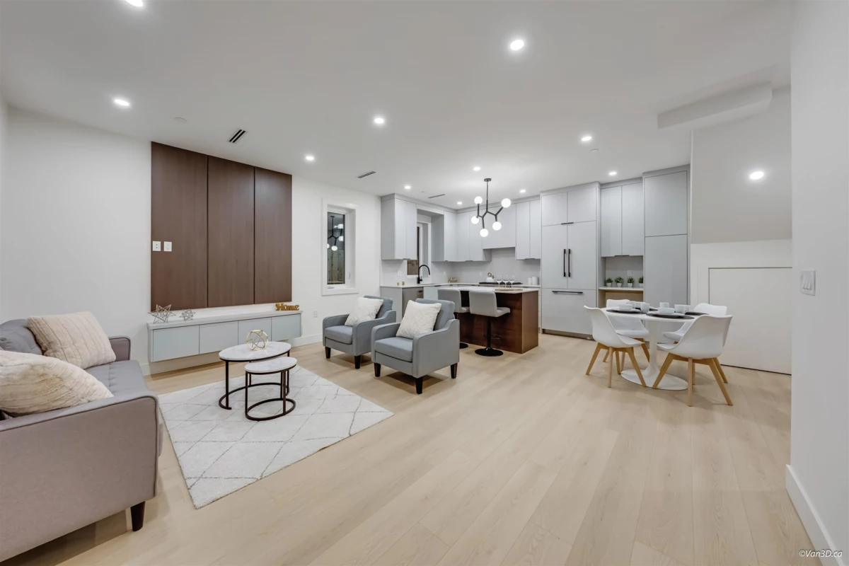 Kitchen Island Photo of 1 6730 Heather Street, Vancouver, BC