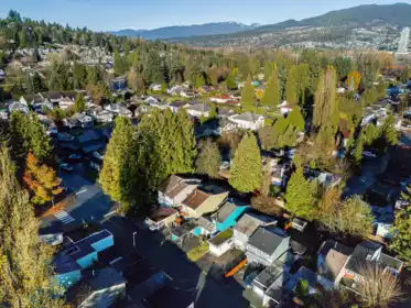 Aerial View of 3005 Firbrook Place, Coquitlam, BC