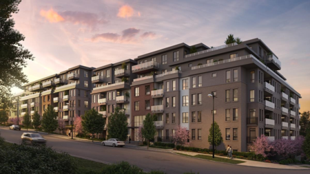 Exterior Rear Photo of W306 618 Shaw Avenue, Coquitlam, BC