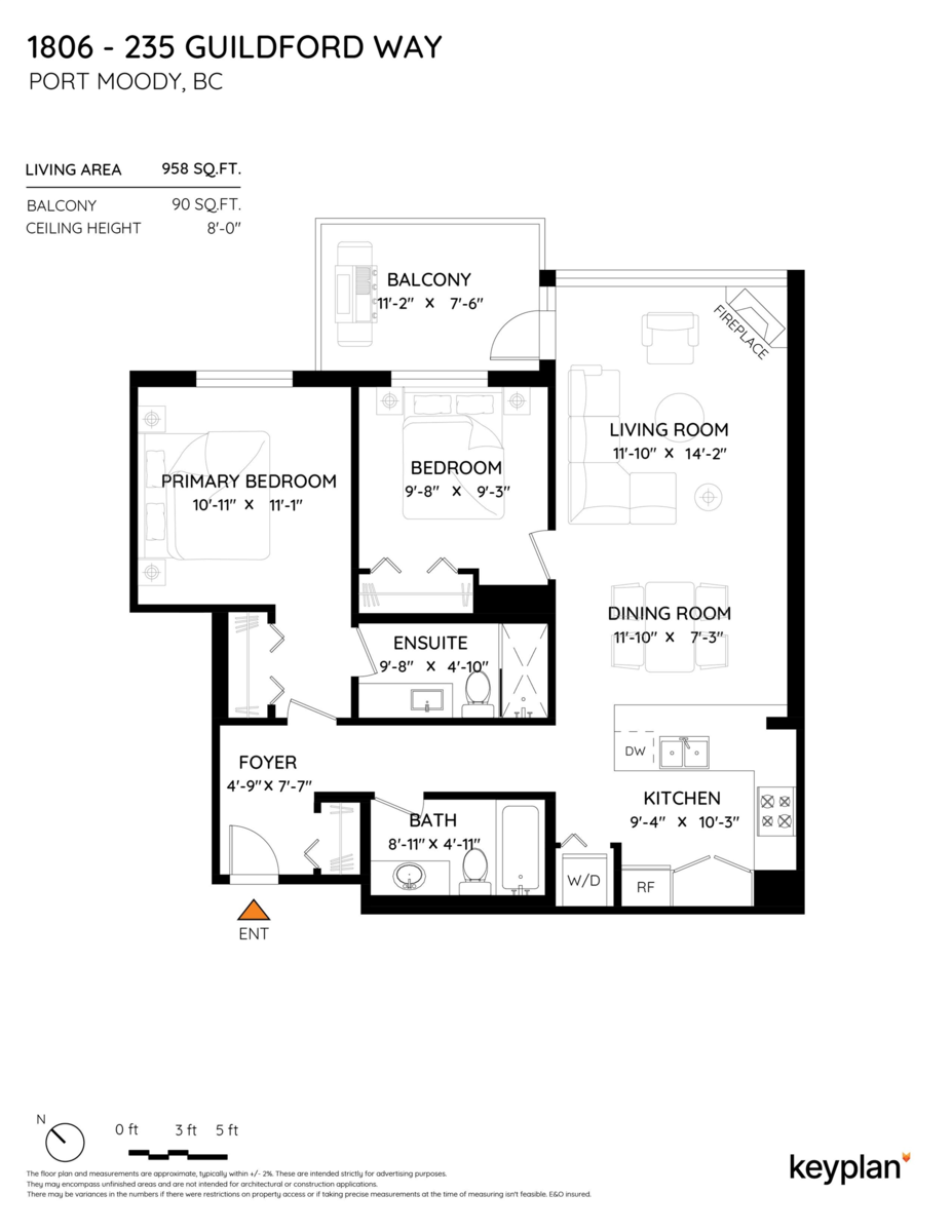 Playground / Recreational Area Near 1806 235 Guildford Way, Port Moody, BC