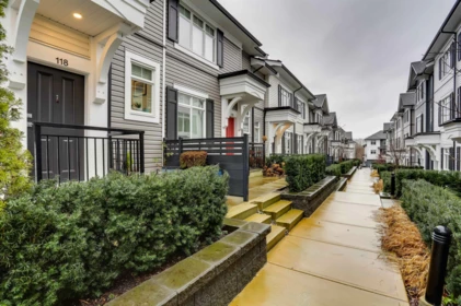 Exterior Rear Photo of 118 2070 Oak Meadows Drive, Surrey, BC